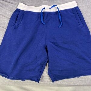 Blue Nike shorts